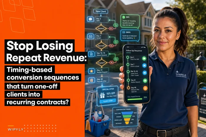 Stop losing repeat revenue: timing-based conversion sequences that turn one-off clients into recurring contracts