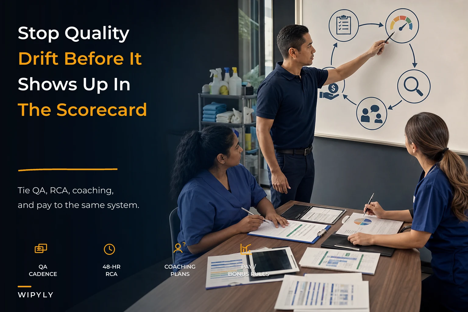 Stop quality drift: a field performance system that links QA, RCA, coaching and pay