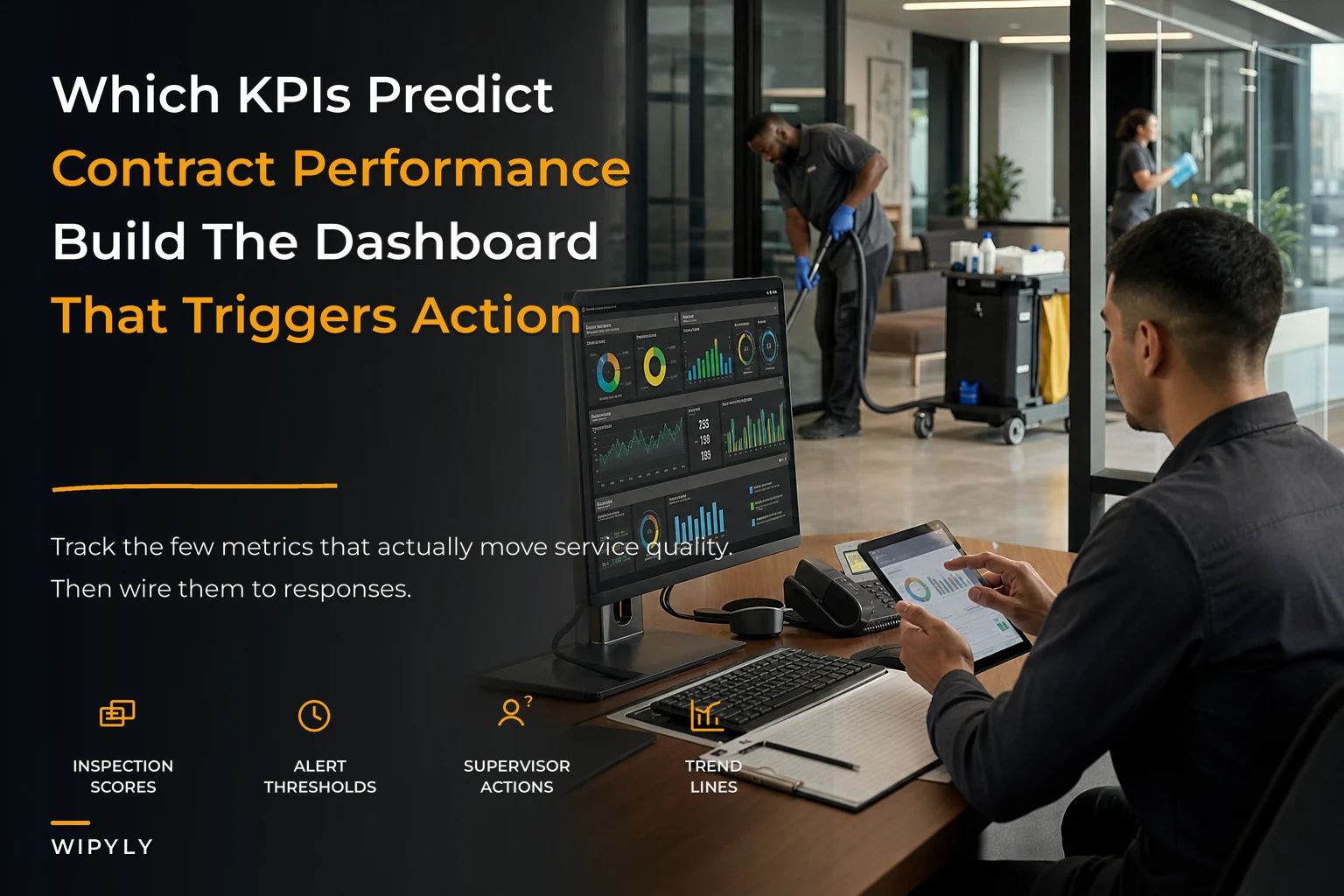 The 8 cleaning KPIs that predict contract performance — and how to build the dashboard
