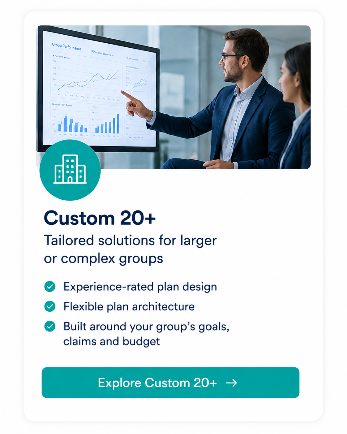 Custom 20+ / Experience-rated