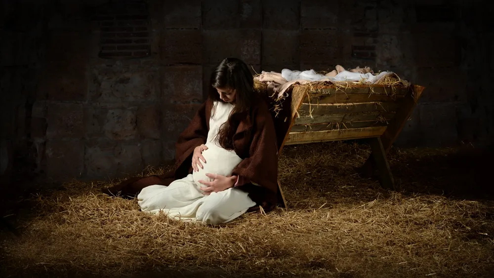 He Who is Mighty, Born of a Virgin