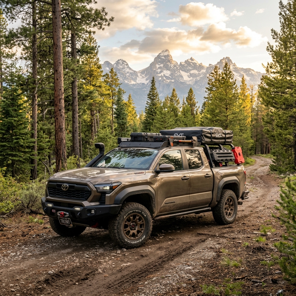 Toyota Tacoma Trailhunter overlanding