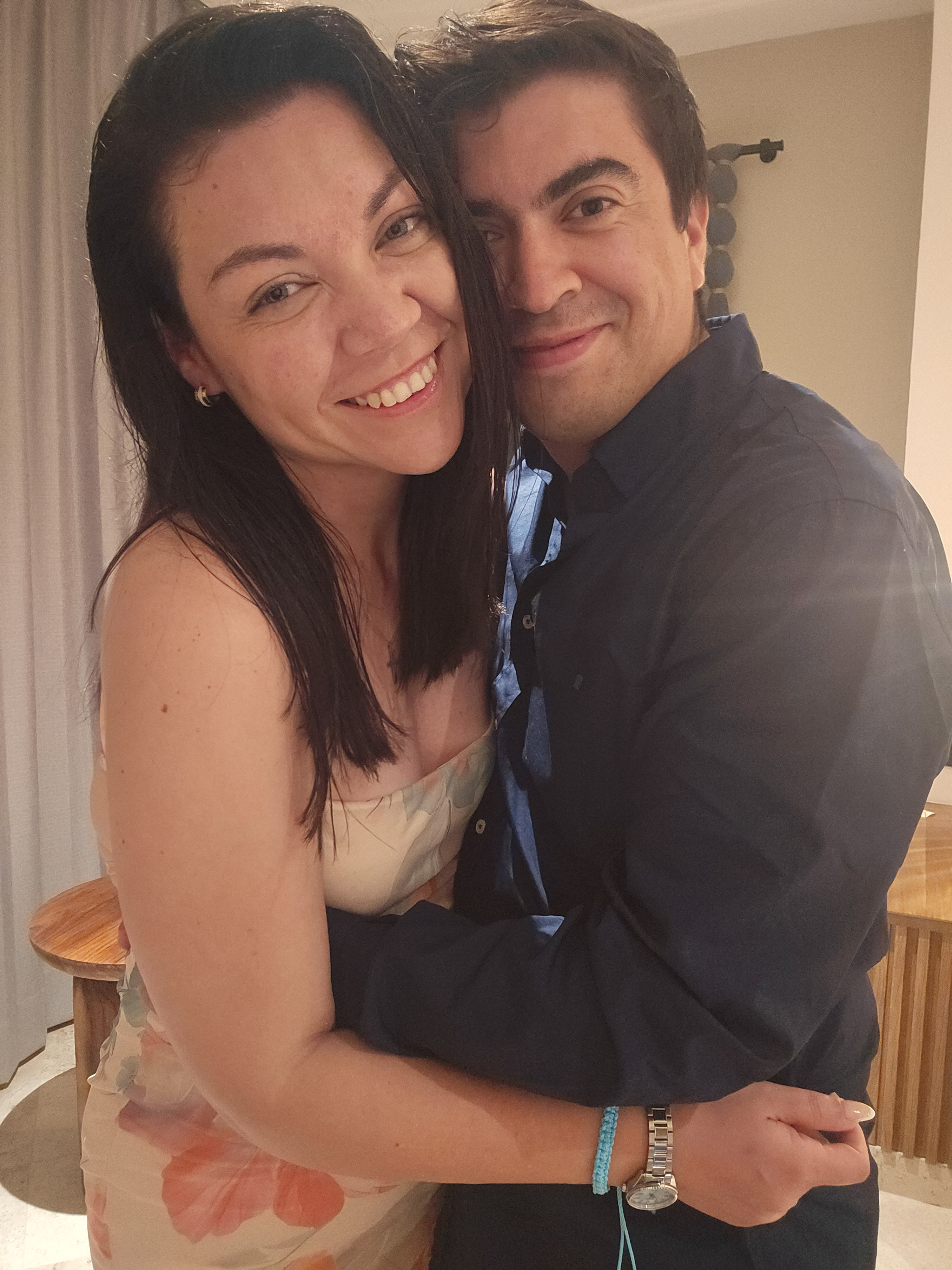 Invitación digital de matrimonio de María Fernanda y Nicolás