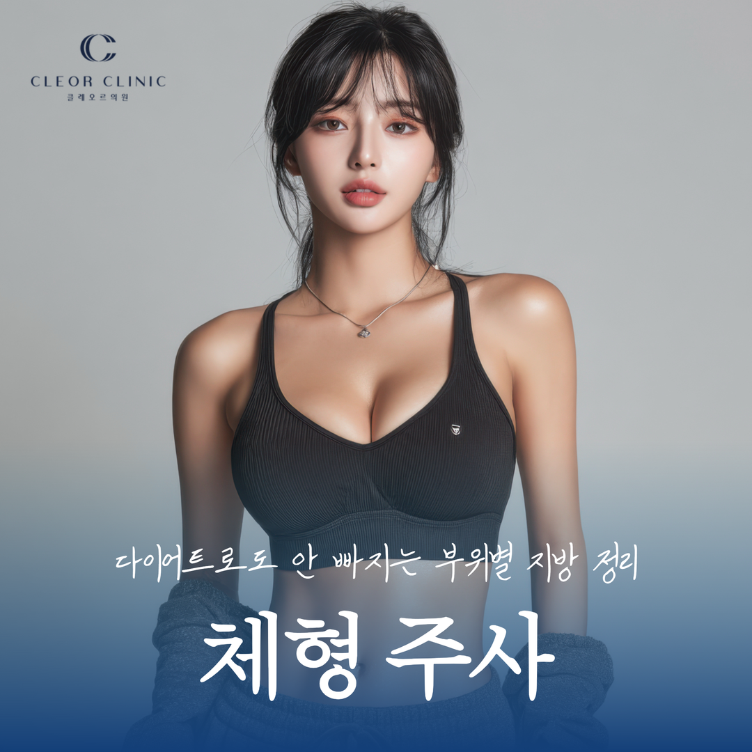 의정부 체형주사 다이어트로도 안 빠지는 부위별 지방 정리