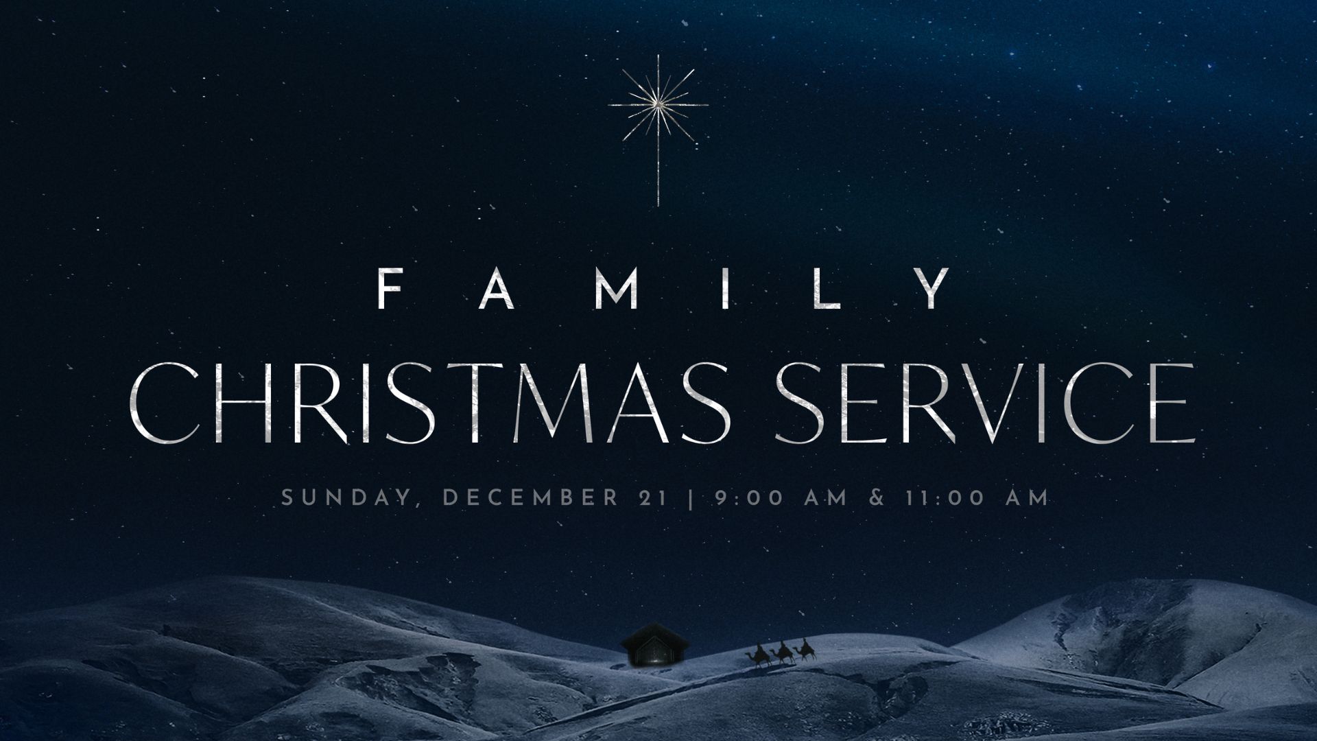 Join Us For Our Family Christmas Service