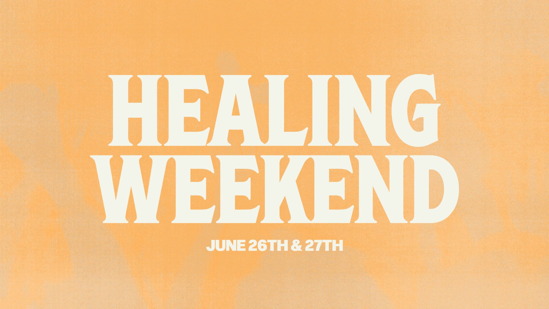 Healing Weekend