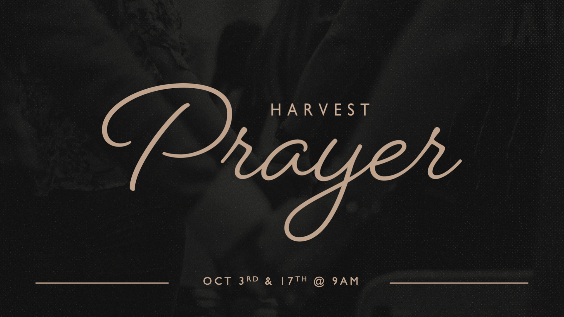 Harvest Prayer