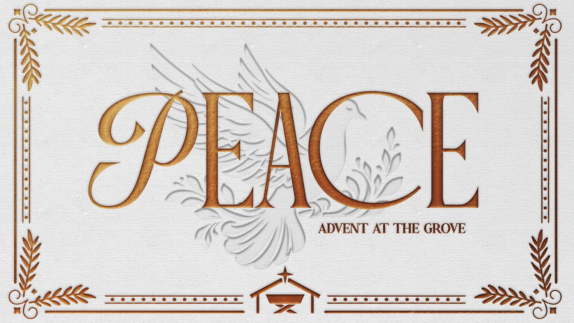 Peace: Advent at The Grove Artwork