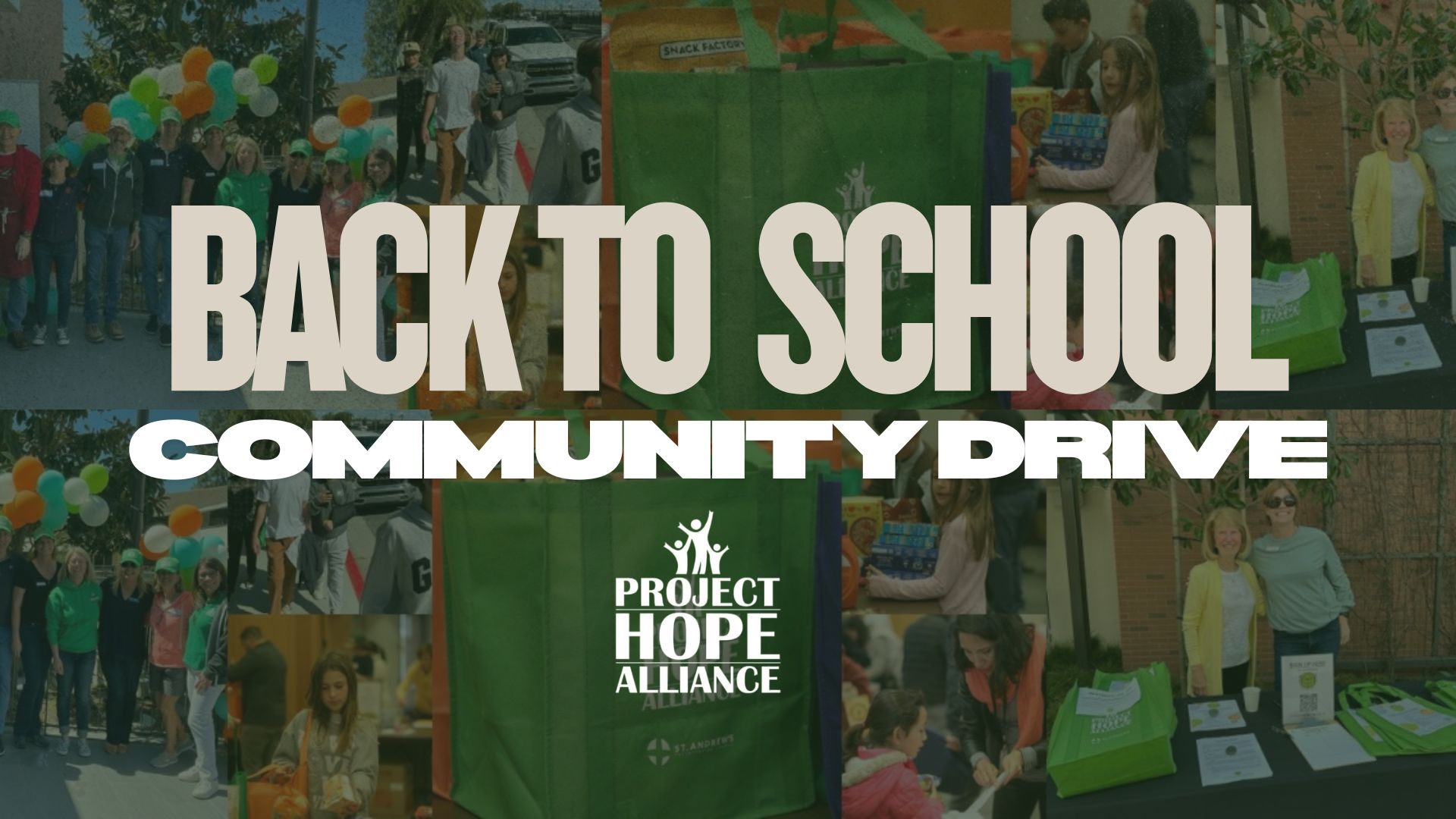 Back to School Community Drive