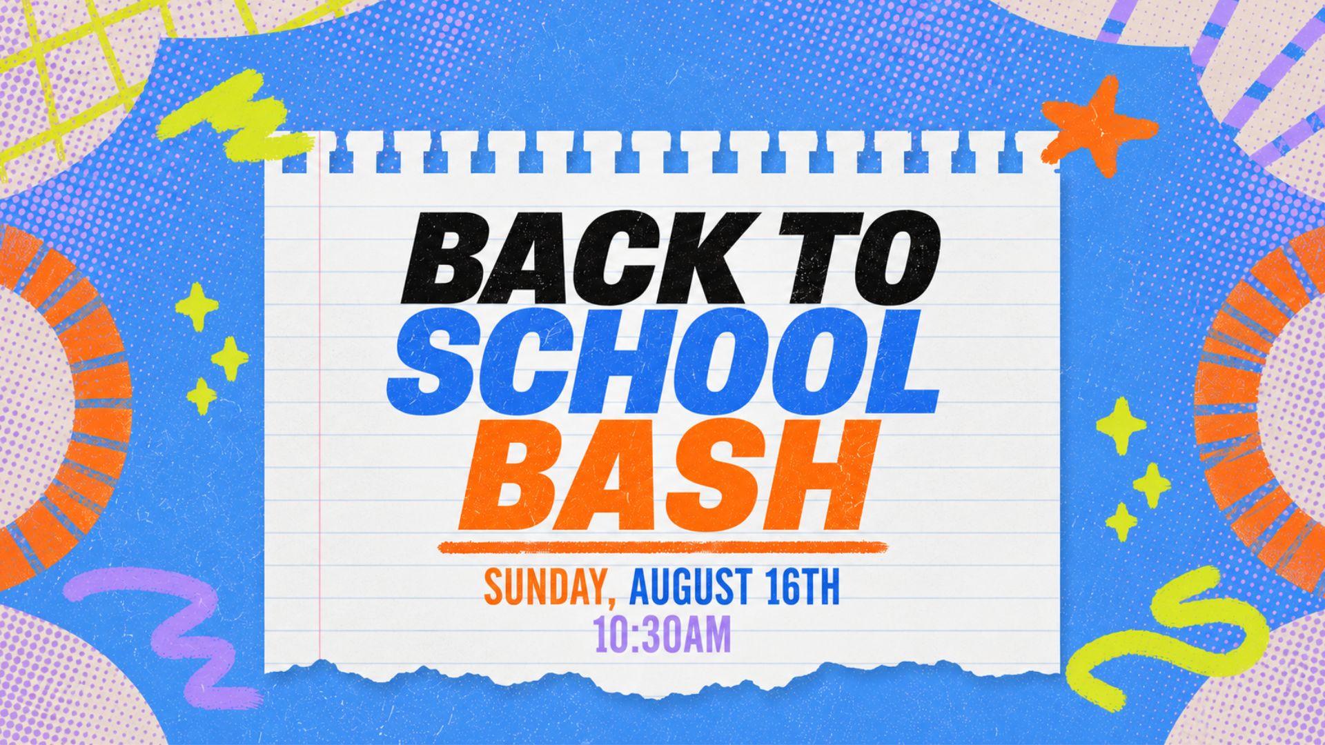 Back To School Bash
