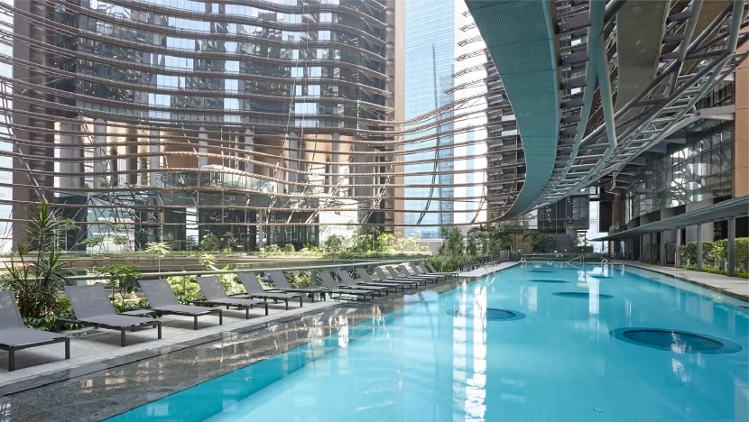 marina one residences lap pool