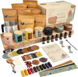 SoftOwl Premium Soy Candle Making Kit - Full Set  img