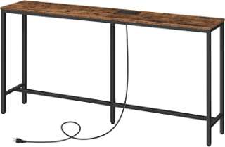 ALLOSWELL Console Table with Power Outlet img