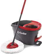 O-Cedar EasyWring Microfiber Spin Mop Bucket img