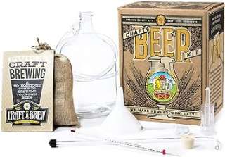 Craft A Brew - Oktoberfest Ale - Beer Making Kit - Make Your Own Craft Beer - Complete Equipment and Supplies - Starter Home Brewing Kit - 1 Gallon img