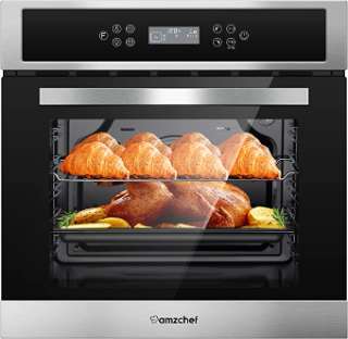 AMZCHEF Single Wall Oven 24" img