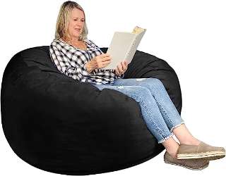 WhatsBedding 3 ft Bean Bag Chair img