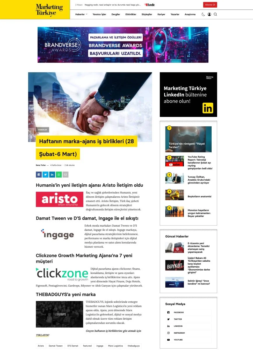 Mart Ayında clickzone görsel 1