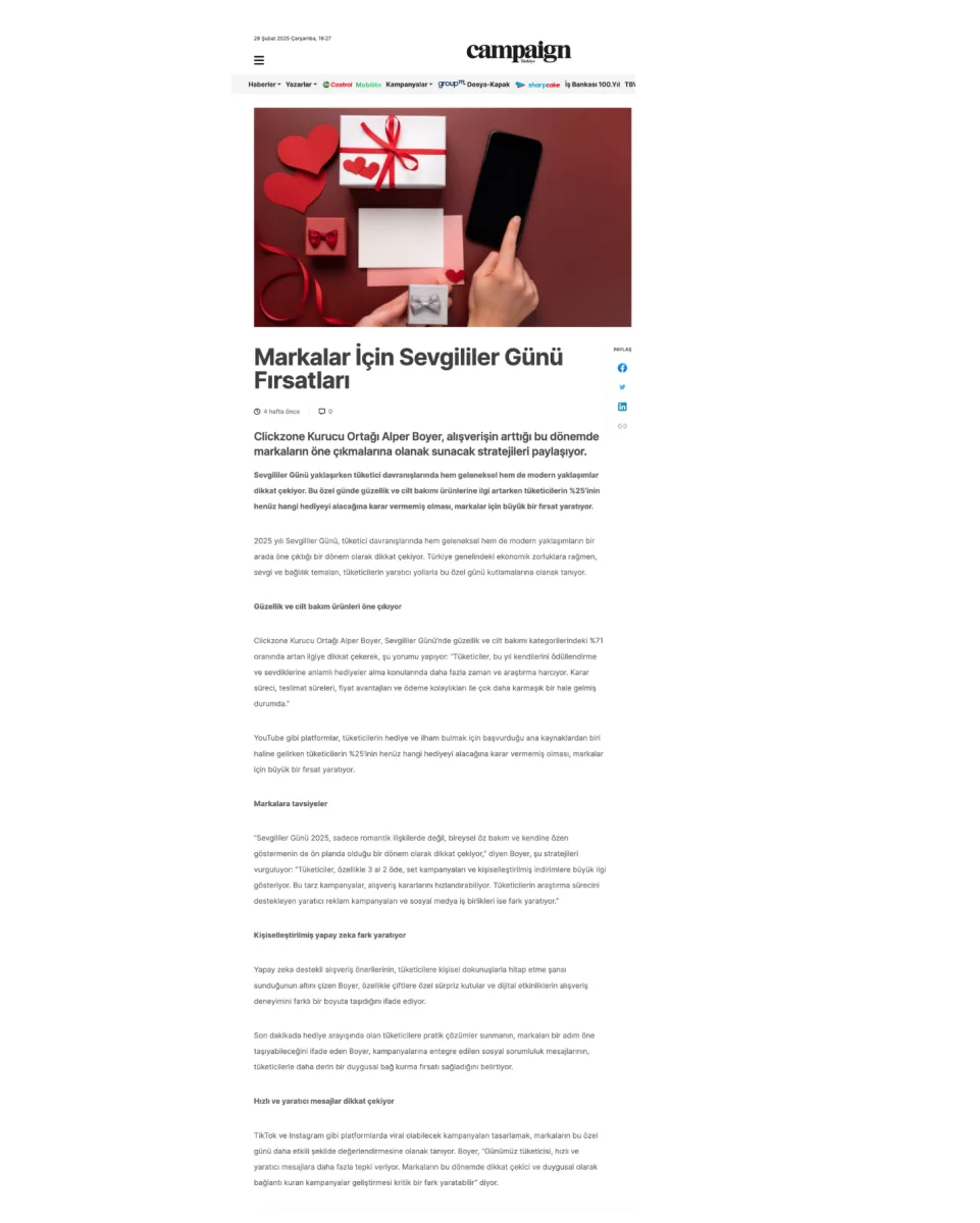 Şubat Ayında clickzone görsel 2