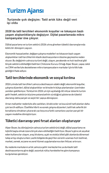 Turizm Ajansı