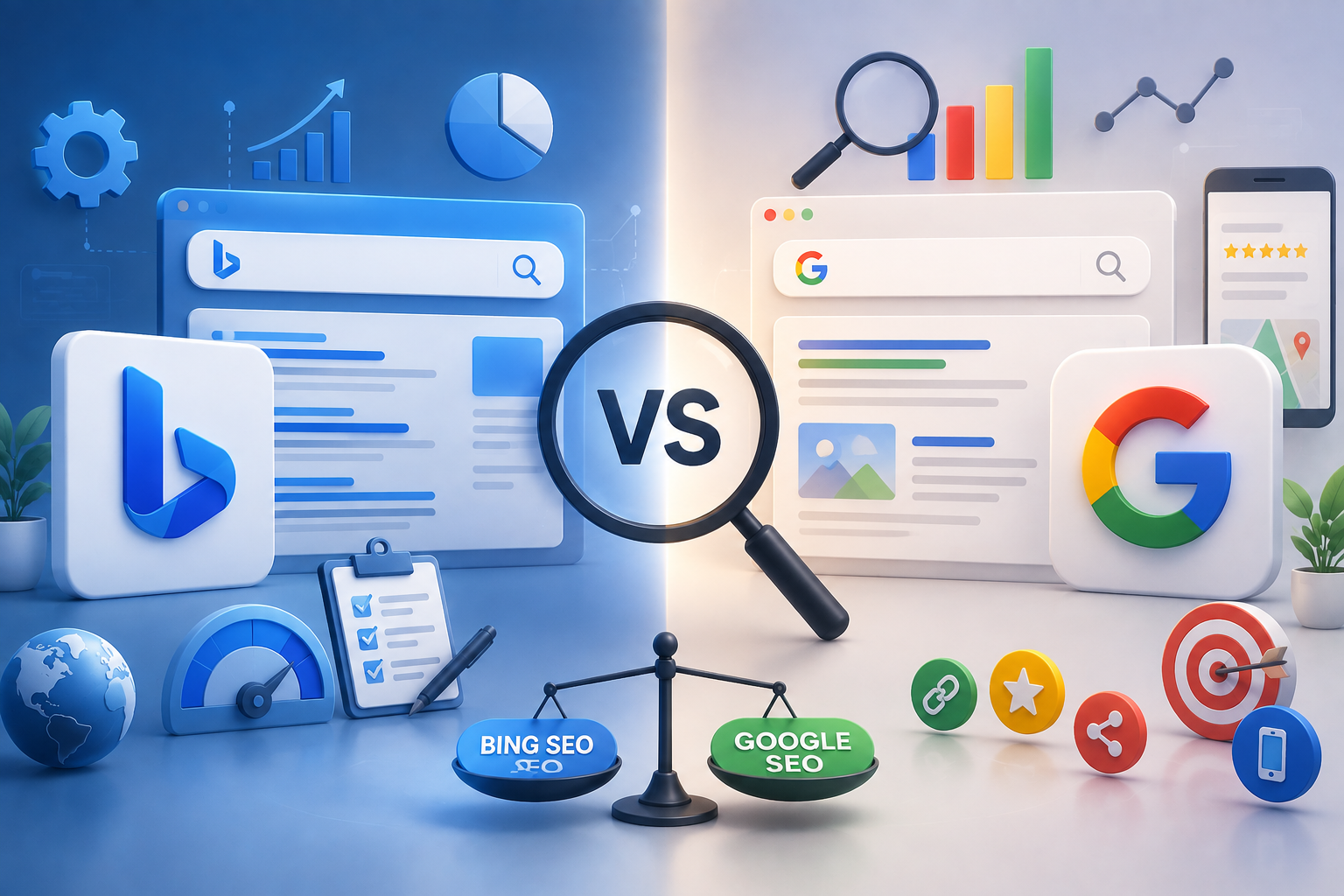 Bing SEO Nedir? Bing ve Google SEO Farkları Nelerdir?