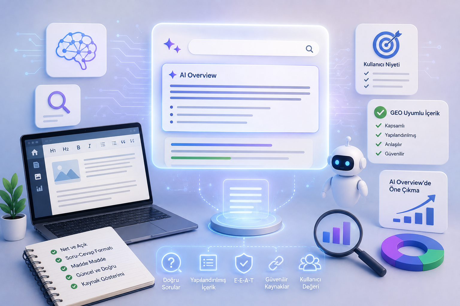 AI Overview İçin GEO Odaklı İçerik Yazımı Nasıl Yapılır?