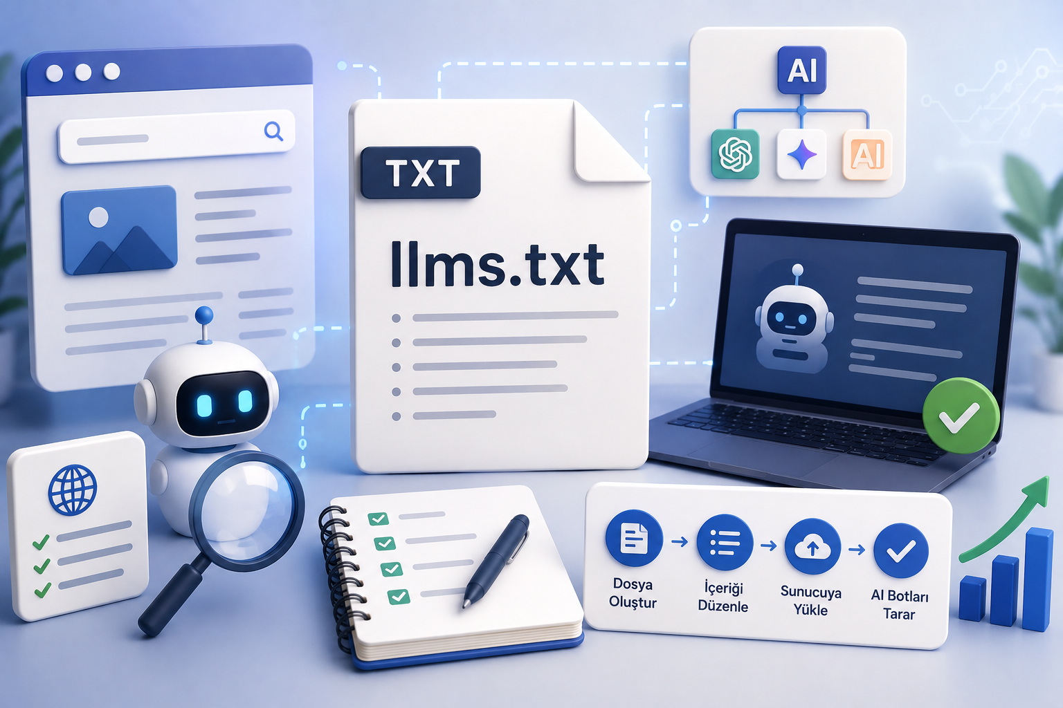 llms.txt Nedir? Ne İşe Yarar ve Nasıl Oluşturulur?