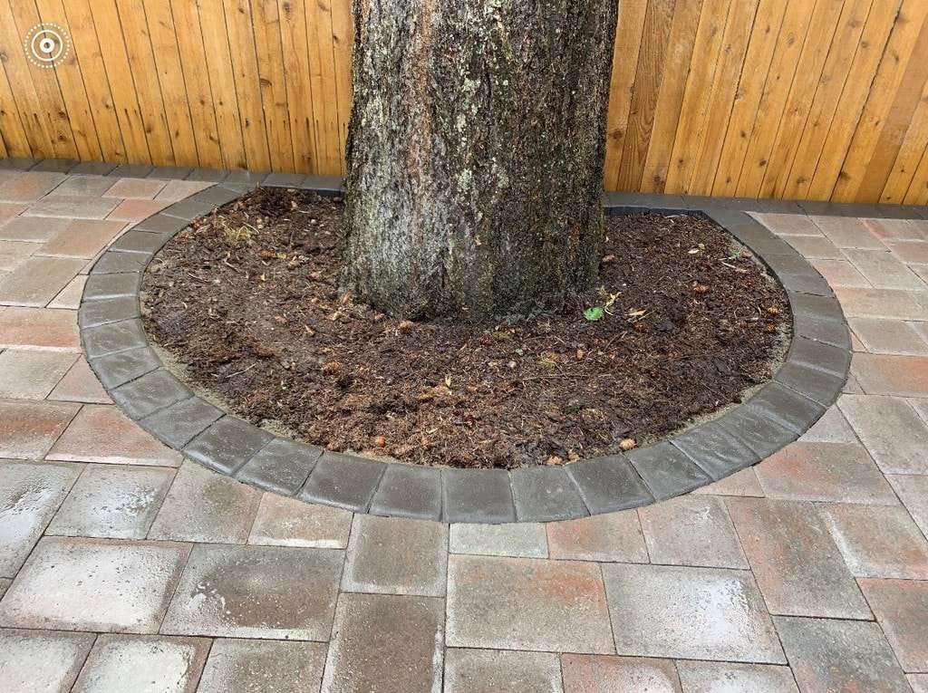 Mulching background