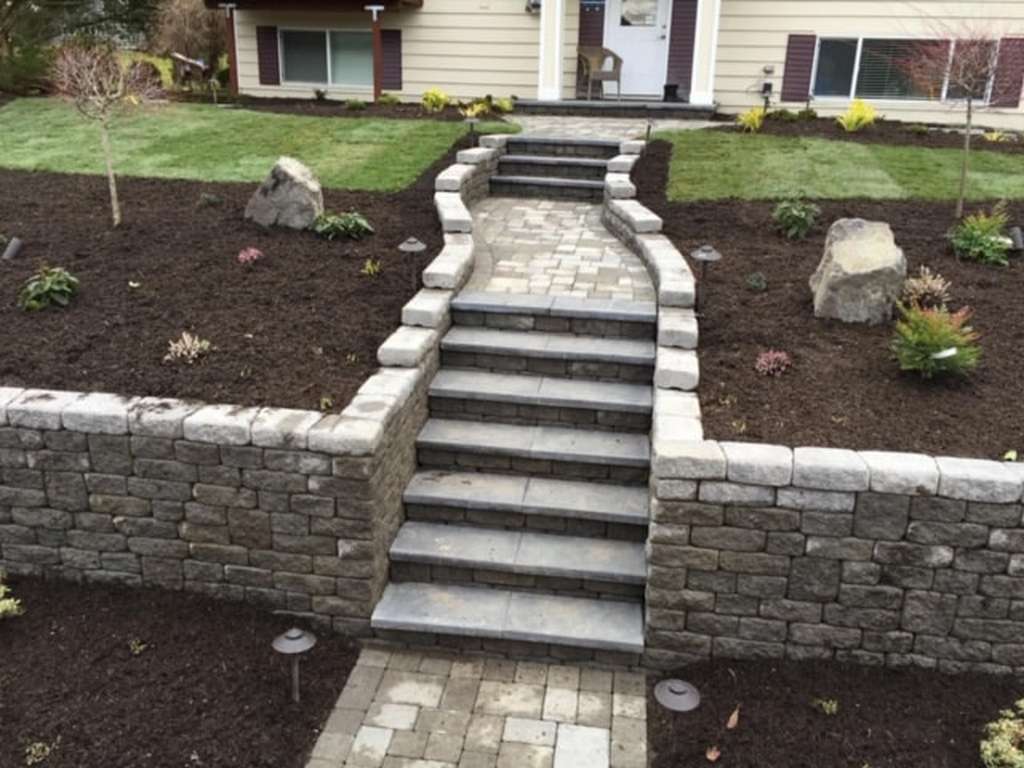 Hardscape background