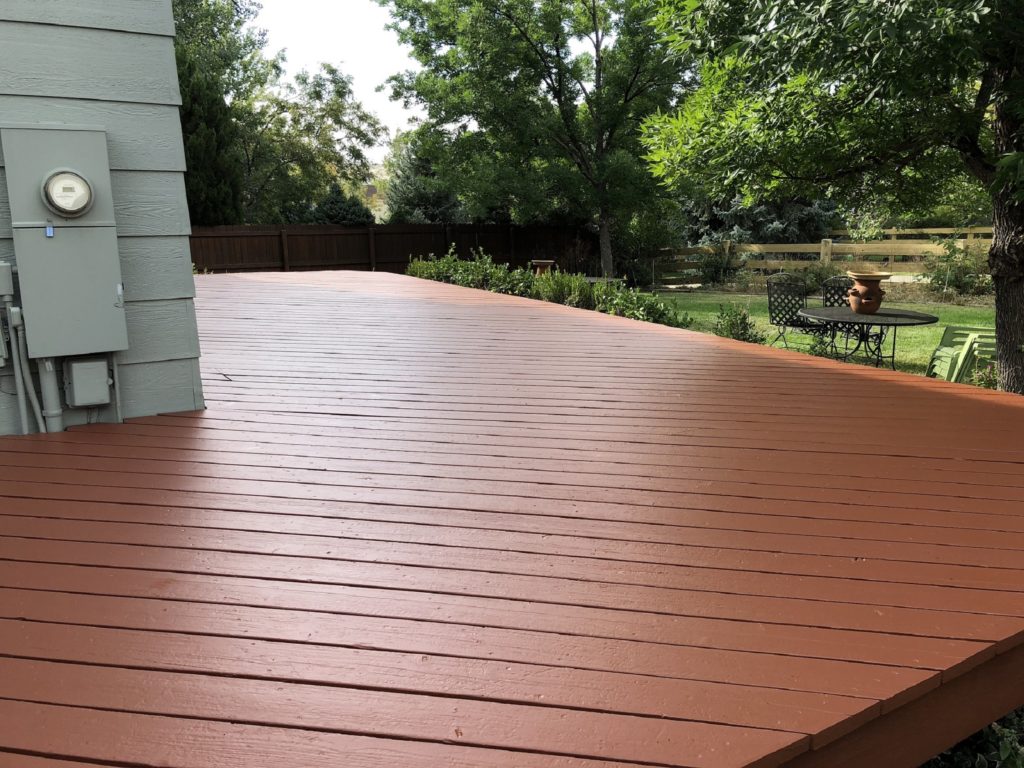 Deck Painting background