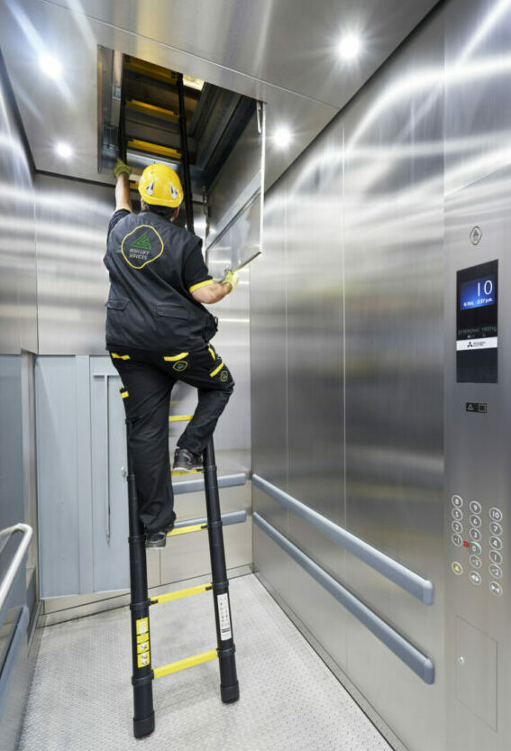 Elevator Maintenance background