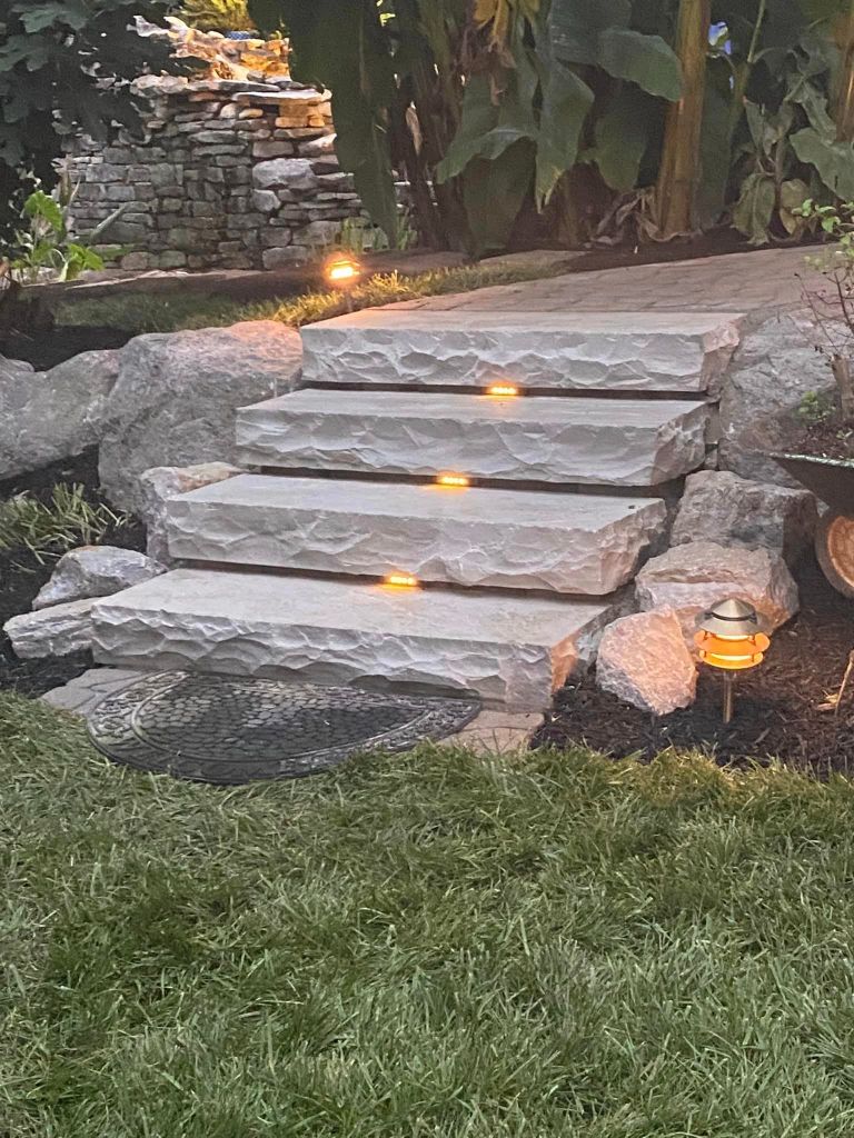 Hardscaping background