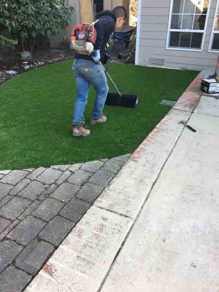 Turf Installation background