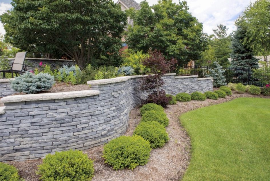 Retaining Walls / Planter Wall Construction background