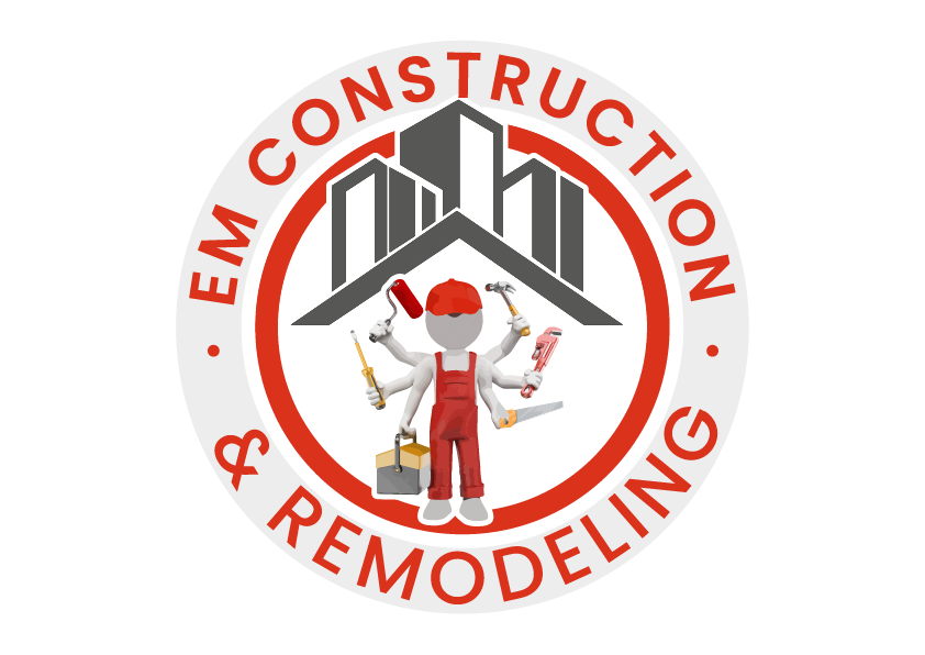 EM Construction & Remodeling logo