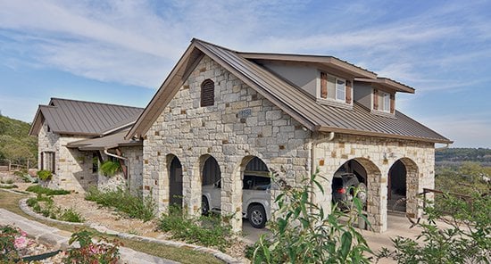 Metal Roofing background