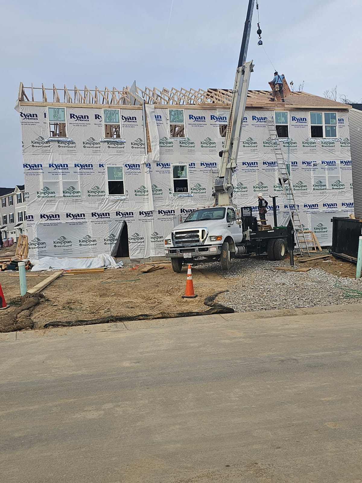 "Creating lasting foundations for your dream home with Newborn Construction LLC." detail