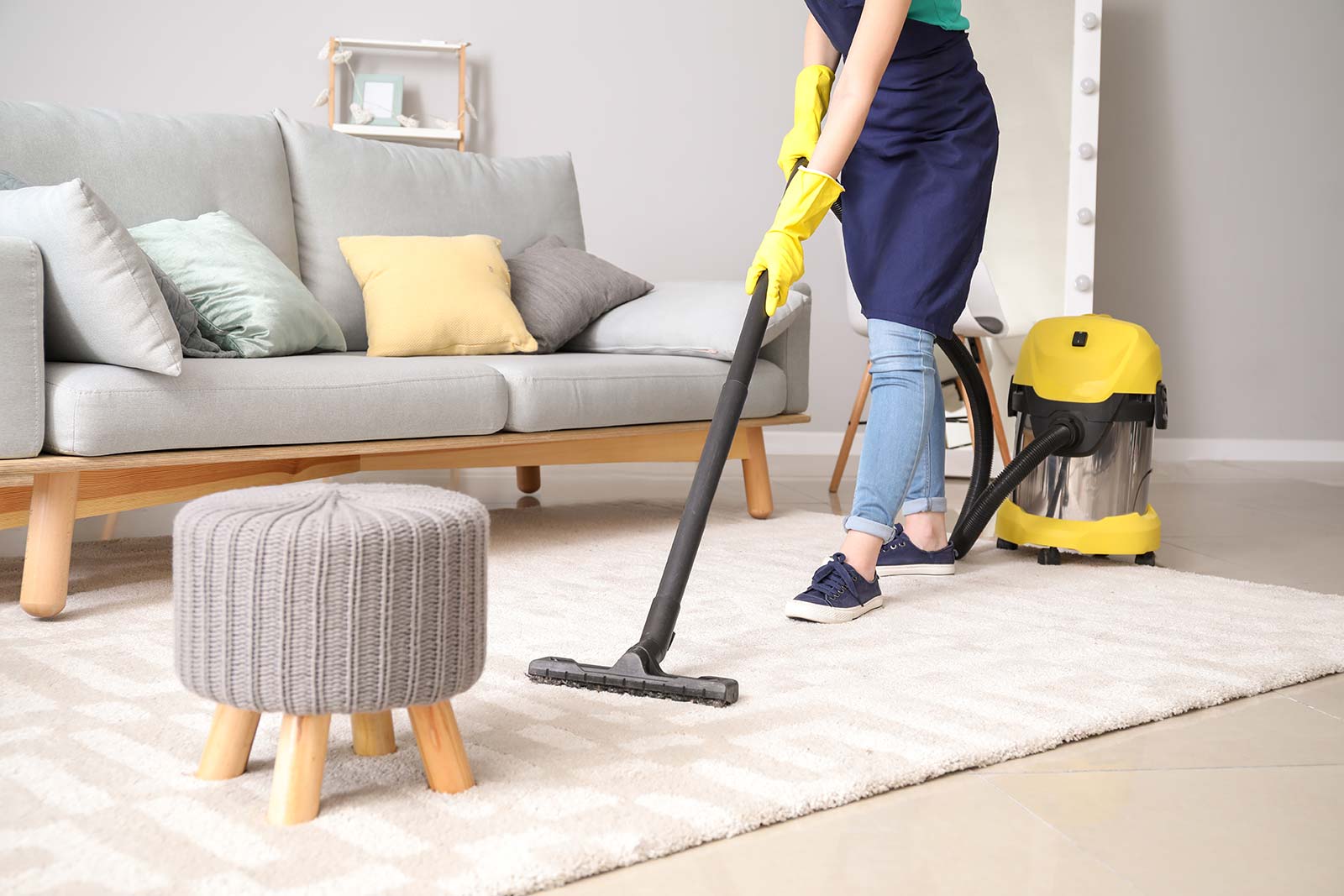 Apartment Cleaning background