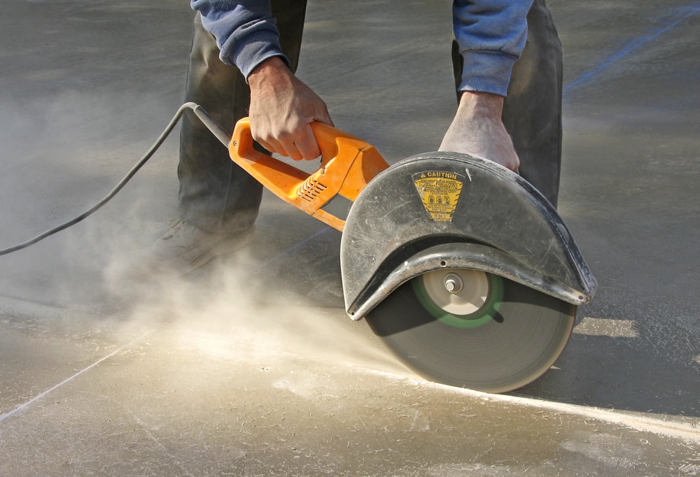 Concrete Cutting/Sawing background