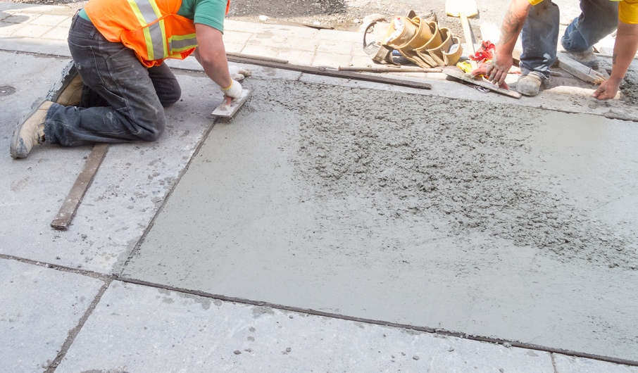 Residential Concrete Services background