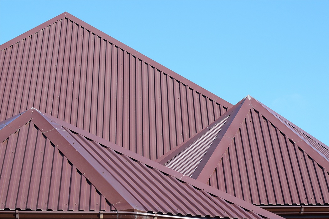 Metal Roofing background