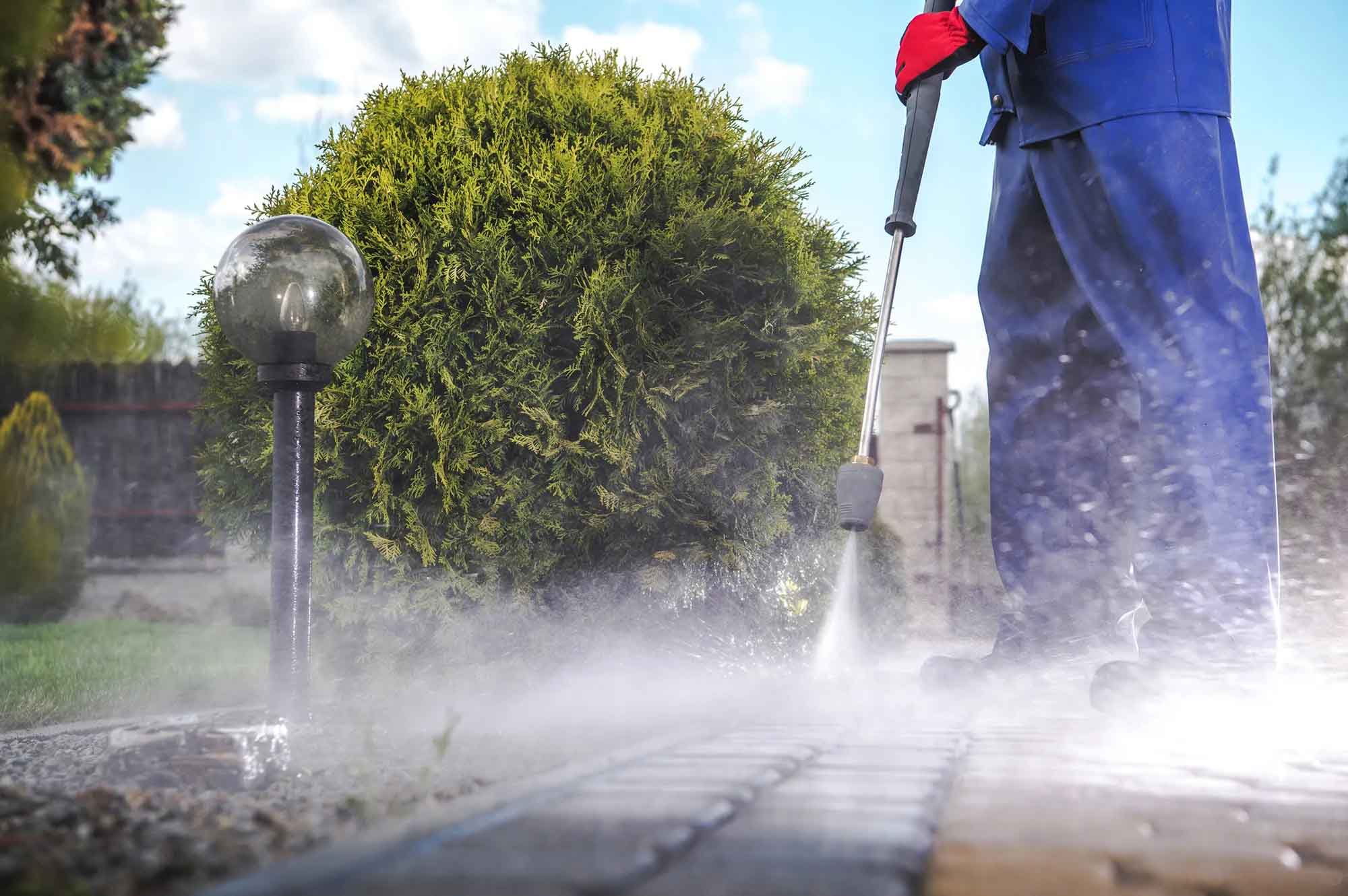 Pressure Washing background