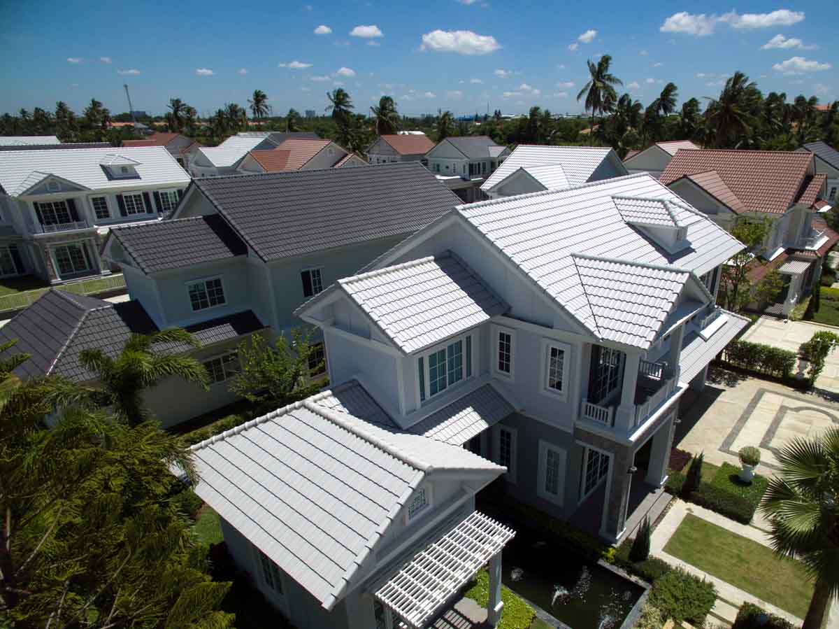 Roof Painting background