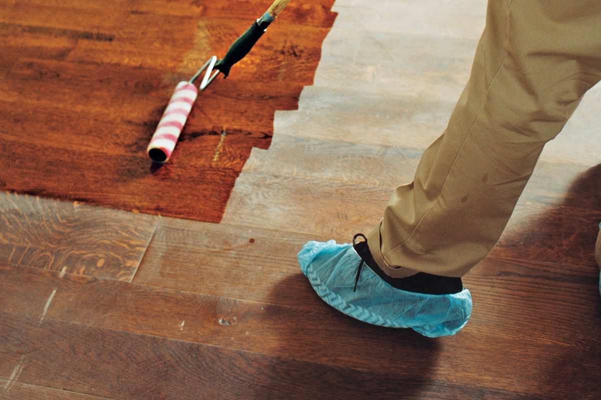 Hardwood Floor Sealing