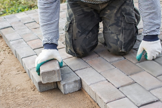 Paving background