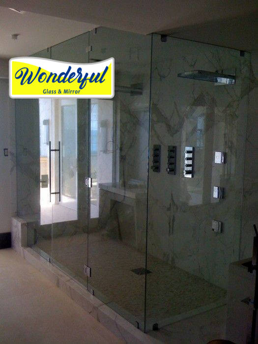   Installation of Shower without Sink Doors 