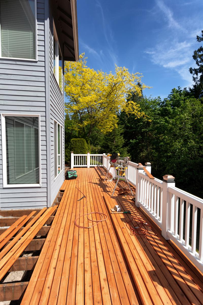 Deck Refinishing background