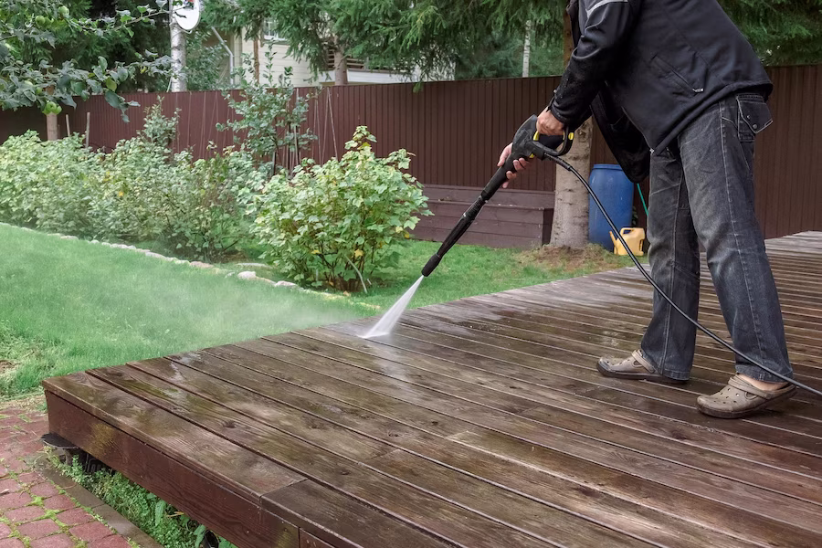 Power Washing background