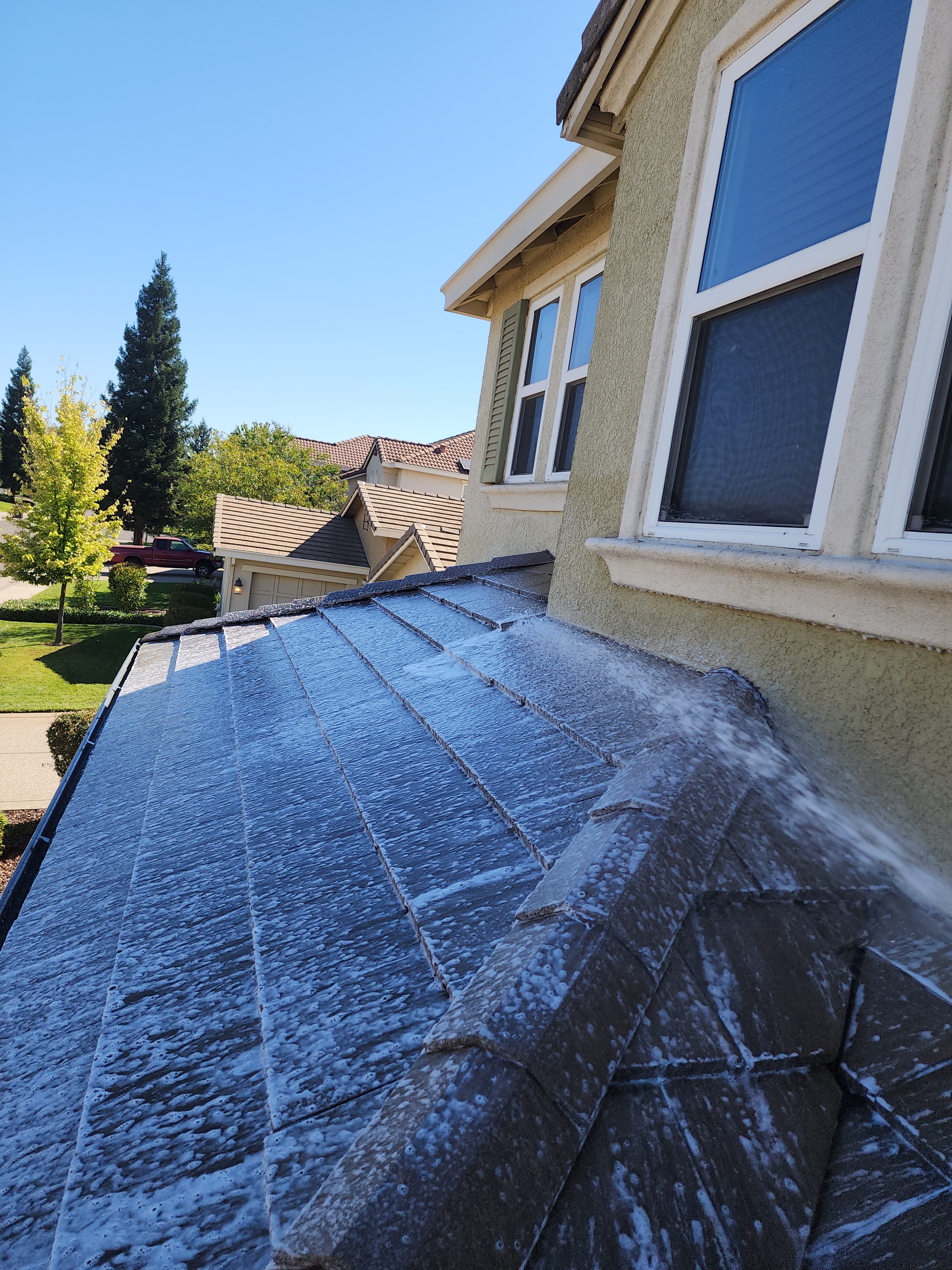 Roofing Maintenance and Cleaning background