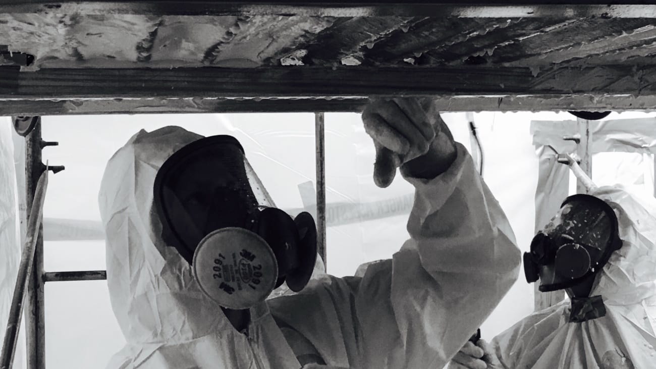 Asbestos and Lead Testing background
